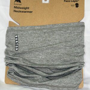 Burton Midweight Neck Warmer - Grey - 1 Size Fits All